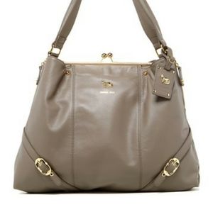 Emma Fox Kiss lock Satchel - like new